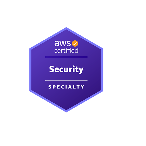 Official AWS Certified Security - Specialty badge