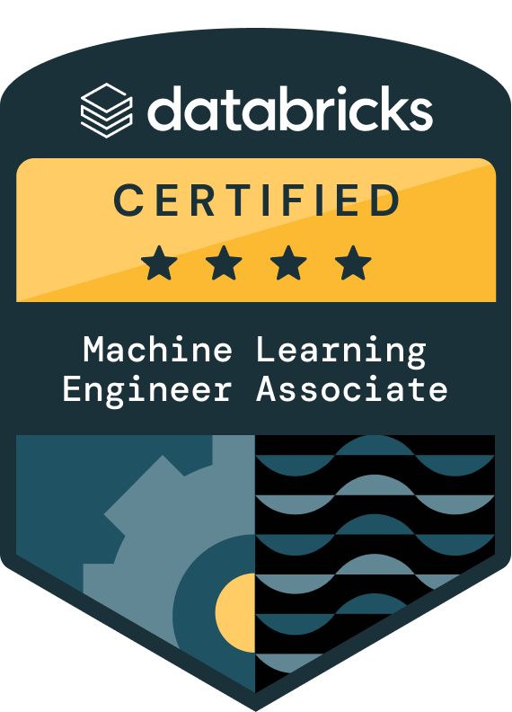 Official Databricks Certified Machine Learning Engineer Associate badge