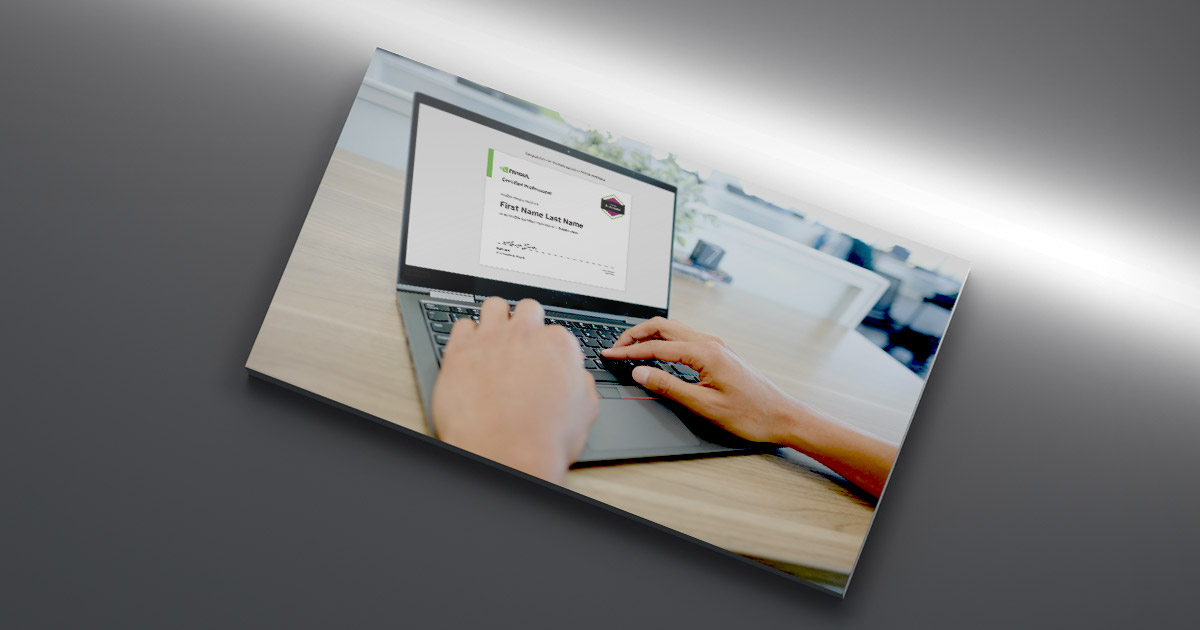 Official NVIDIA certification program artwork
